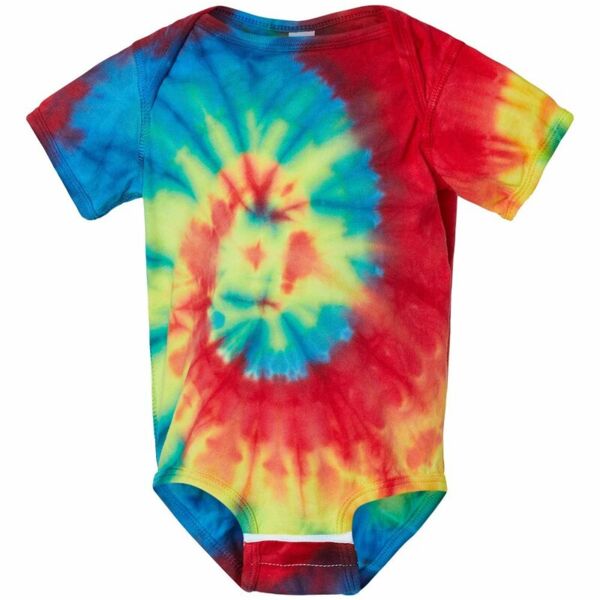 Infant Spiral Tie-Dyed Onesie Thumbnail