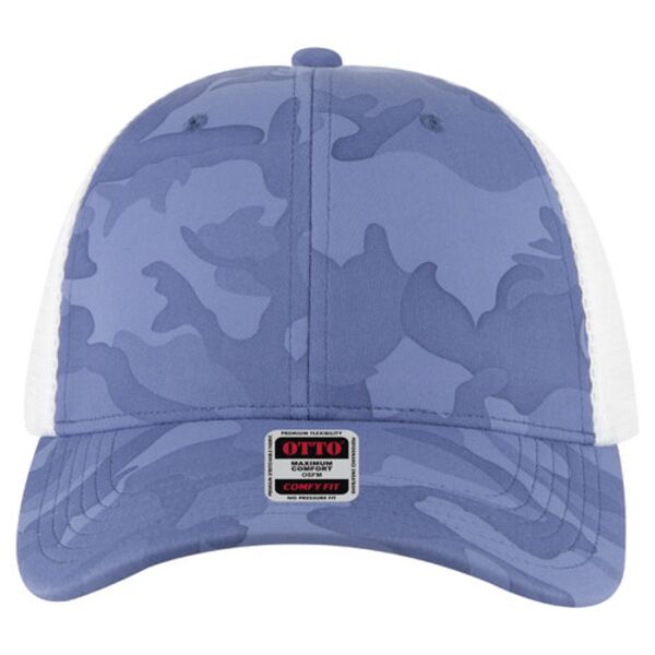 OTTO CAP "OTTO COMFY FIT" 6 Panel Low Profile Mesh Back Trucker Hat Thumbnail