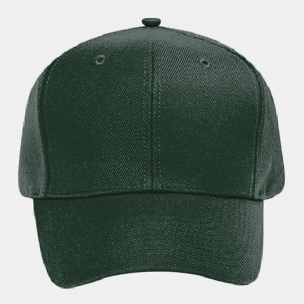OTTO CAP 6 Panel Mid Profile Baseball Cap Thumbnail